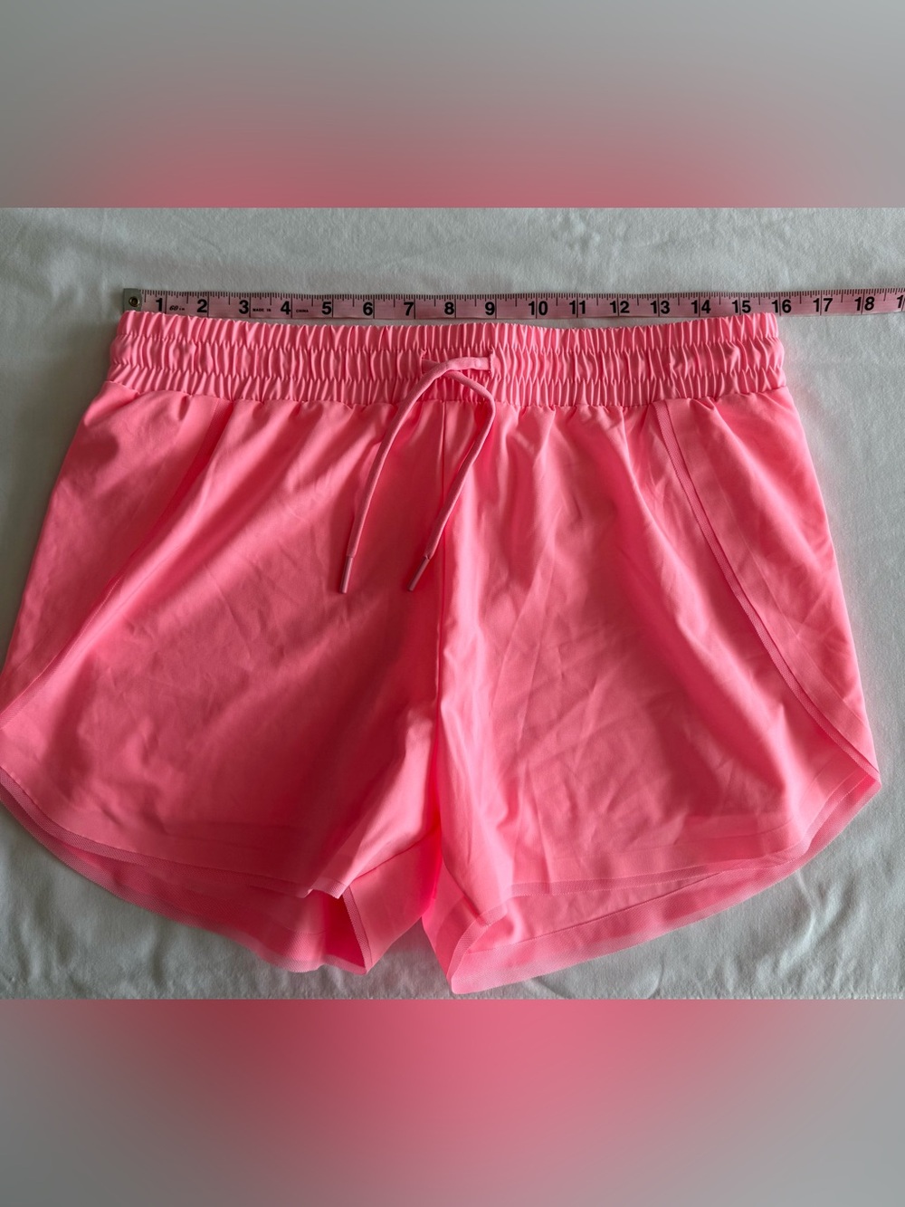ZYIA Pink Athletic Shorts Biker Short Liner Size Medium NWT - Picture 6 of 7